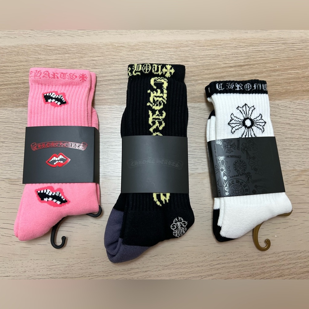Chrome Hearts Socks 3 Pack